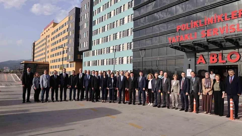 Aydın'da Şehir Hastanesi Ziyareti