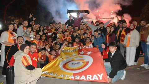 Ordu'da Galatasaray Şampiyonluğu Kutlandı