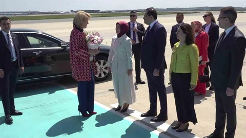 Belçika Kraliçesi Mathilde İstanbul'da