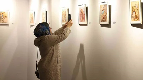 "Hat İzinde" Sergisi Bağcılar'da Açıldı