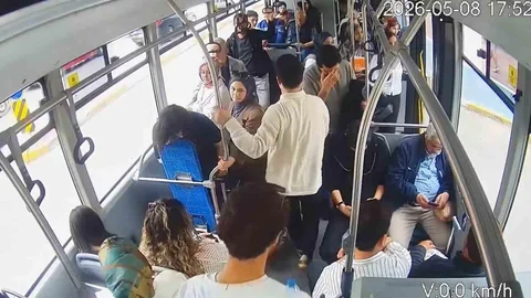 Sakarya'da Otobüs Yolcusunun Fenalaşması