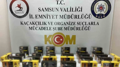 İlkadım'da Kaçak Sigara Operasyonu