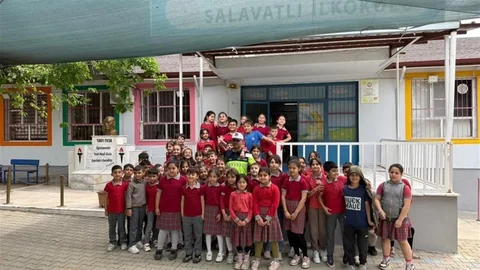Salavatlı İlkokulu’nda Trafik Eğitimi Verildi