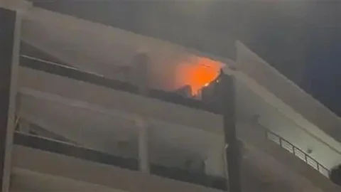Siirt'te Havai Fişek Yangına Neden Oldu