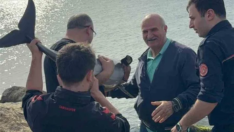 Samsun'da Yunus Kurtarma Operasyonu