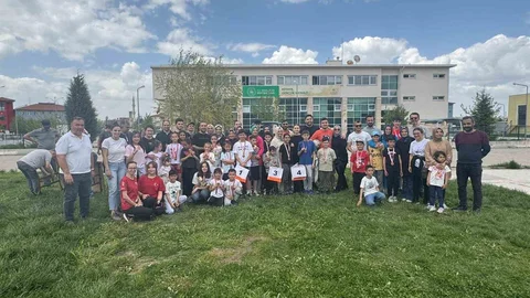 Kütahya'da Aileler Sporla Koştu