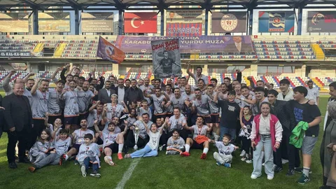Safranboluspor 1. Amatör Lig'de Şampiyon Oldu