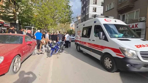 Kütahya'da Motosiklet Kazası: 2 Yaralı