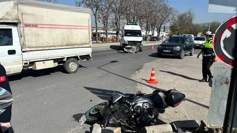 Elazığ'da Motosiklet Kazası