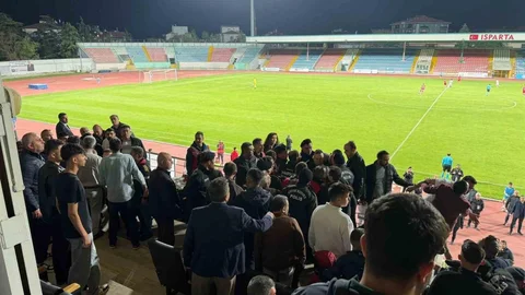 Isparta'da Play-off Maçında Kavga Çıktı