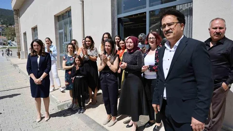 Çameli'nde Anlamlı Anneler Günü Ziyareti