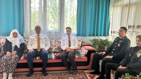 Yatağan'da Şehit Annesi Ziyareti