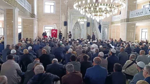 Muş’ta Yeni Camii Açılışı Yapıldı