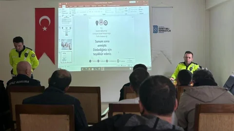 Bayburt'ta Trafik Güvenliği Eğitimi Düzenlendi