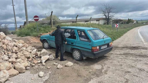 Eskişehir'de Yol Çalışması Sorun Yarattı