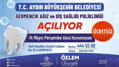 Germencik'te Ağız ve Diş Sağlığı Polikliniği Açılıyor