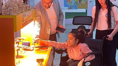 Cizre'de Engelli Öğrencilere Eğitim Desteği