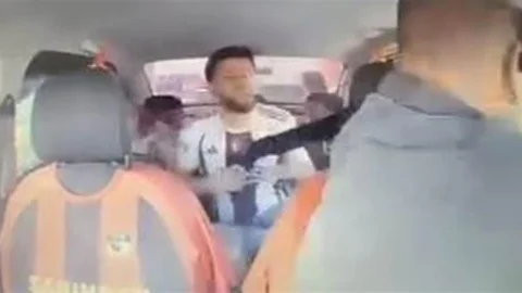 Gaziantep'te Taksici Rehin Alındı