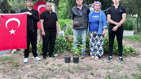 Bursa'da Şehit Ailesine Ziyaret