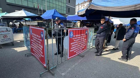 Çorum'da Pazarcıya Kapatma Cezası Verildi