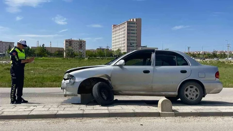 Karaman'da Trafik Kazası: 1 Yaralı