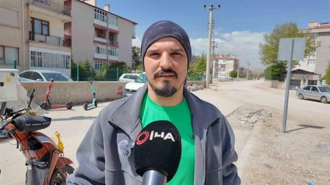 Konya'da Yol Kenarında Buzdolabı Bulundu