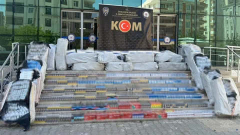 Şanlıurfa'da Kaçak Sigara Operasyonu