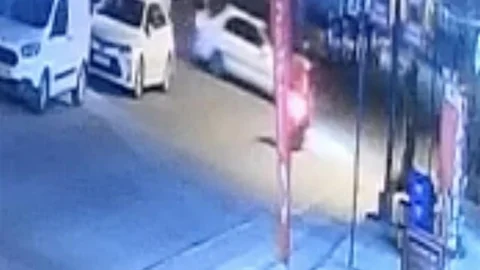 Tekirdağ'da Motosiklet Kazası