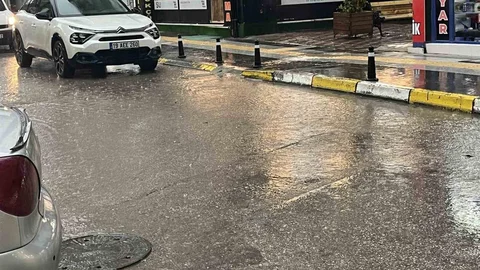 Çorum'da Sağanak Yağış Sorun Yarattı