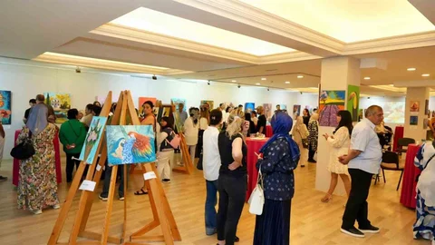 Alanya'da Sanatla Engeller Aşıldı