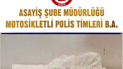 Düzce'de Uyuşturucu Satıcısı Yakalandı