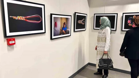 Ankara'da Kalbin Emeği Sergisi Açıldı