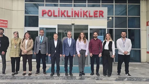 Erzincan'da Hastane Çalışmaları İncelendi