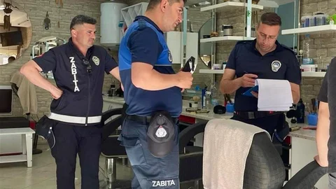 Çine'de Kuaför ve Berber Denetimleri