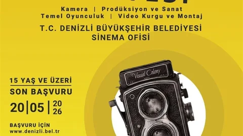 Kısa Film Atölyesi Denizli'de Başlıyor