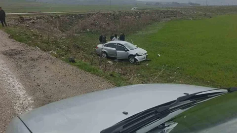 Diyadin'de Trafik Kazası Meydana Geldi