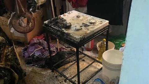 Siirt'te Yangın Paniği Yaşandı