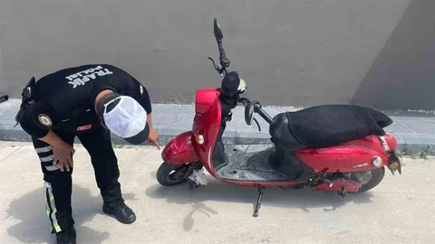 Karaman'da Elektrikli Bisiklet Kazası
