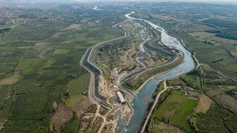 Terme'de Taşkın Riskini Azaltan Proje Devam Ediyor