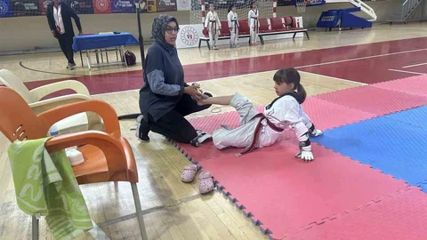 Minikler Taekwondo Müsabakaları Gerçekleşti