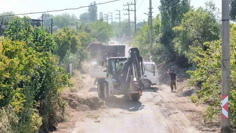 Aydın'da Yol Bakım ve Temizlik Çalışmaları