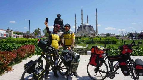 Emekliler Bisikletle Türkiye Turuna Çıktı