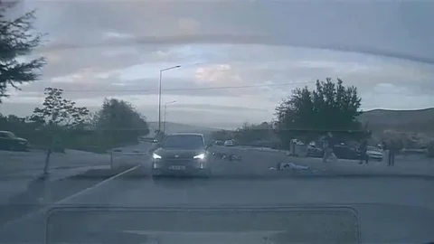 Nevşehir'de Motosiklet Kazası