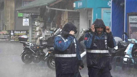 Bolu'da Kuvvetli Sağanak Yağışlar Etkili Oldu