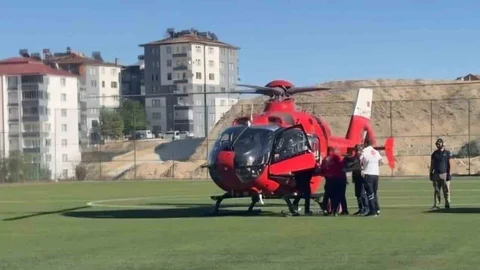 Mide Kanaması Geçiren Hasta Malatya'ya Sevk Edildi