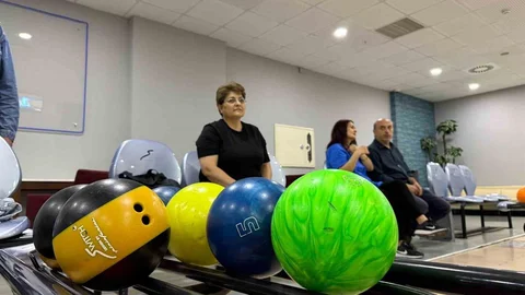 Çorum'da Anneler Bowling Etkinliği Yapıldı