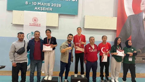 Manisa'dan Şampiyon Sporcu Sudenaz Aktaş