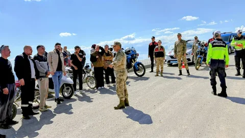 Kilis'te Jandarmadan Trafik Eğitimi