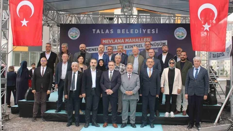 Talas’ta 60 Aile Yeni Evlerine Kavuştu