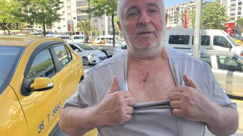 İzmir'de Taksiciye Bıçaklı Saldırı